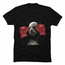boxing panda shirt